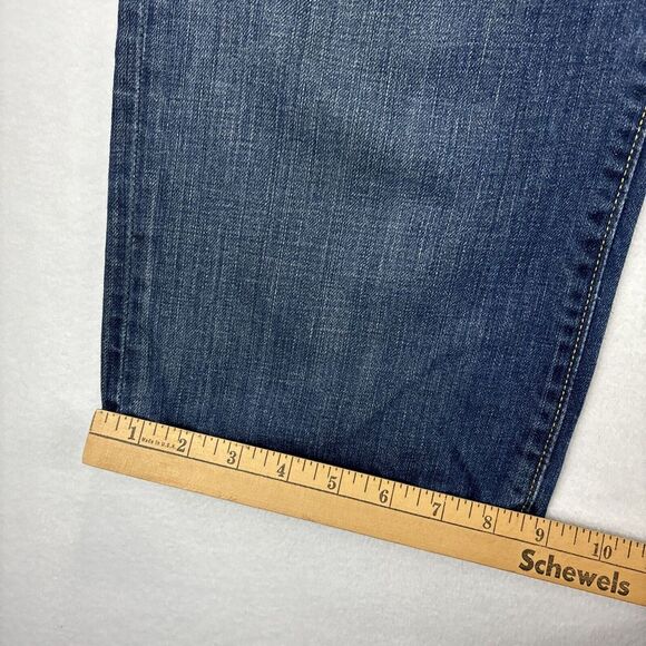 Polo Ralph Lauren Mens Jeans 34x29 relaxed fit straight Leg blue denim Baggy Y2K - Picture 2 of 16
